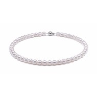 Akoya Pearl Necklace 7.5-8.0mm White AAA Quality