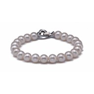 Freshwater Pearl Bracelet 8.5-9.0mm White AAA Quality