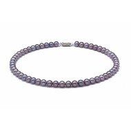 Freshwater Pearl Necklace 7.5-8.5mm Lavender AAA Quality