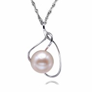 Freshwater Pearl Pendant 9.0-11.0mm White AAA-Captivation