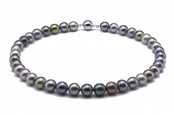 Tahitian Pearl Necklace 10.0-11.0mm Mixed Colour AA+ Quality